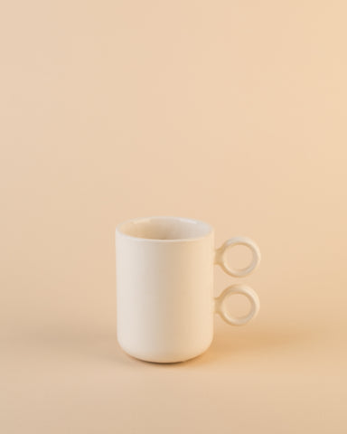 Scissor Mug - Natural White