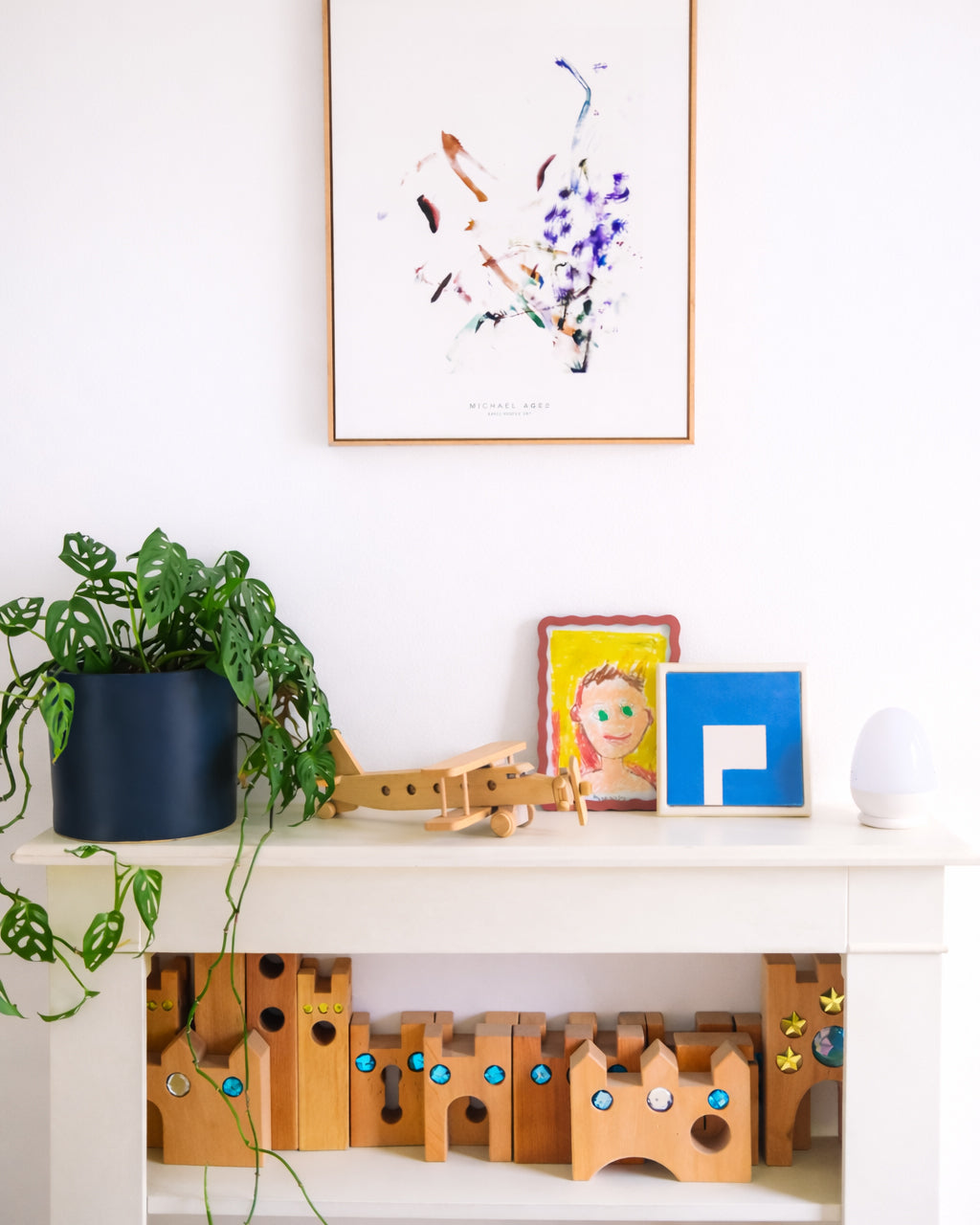 Framed Letter Tiles Single