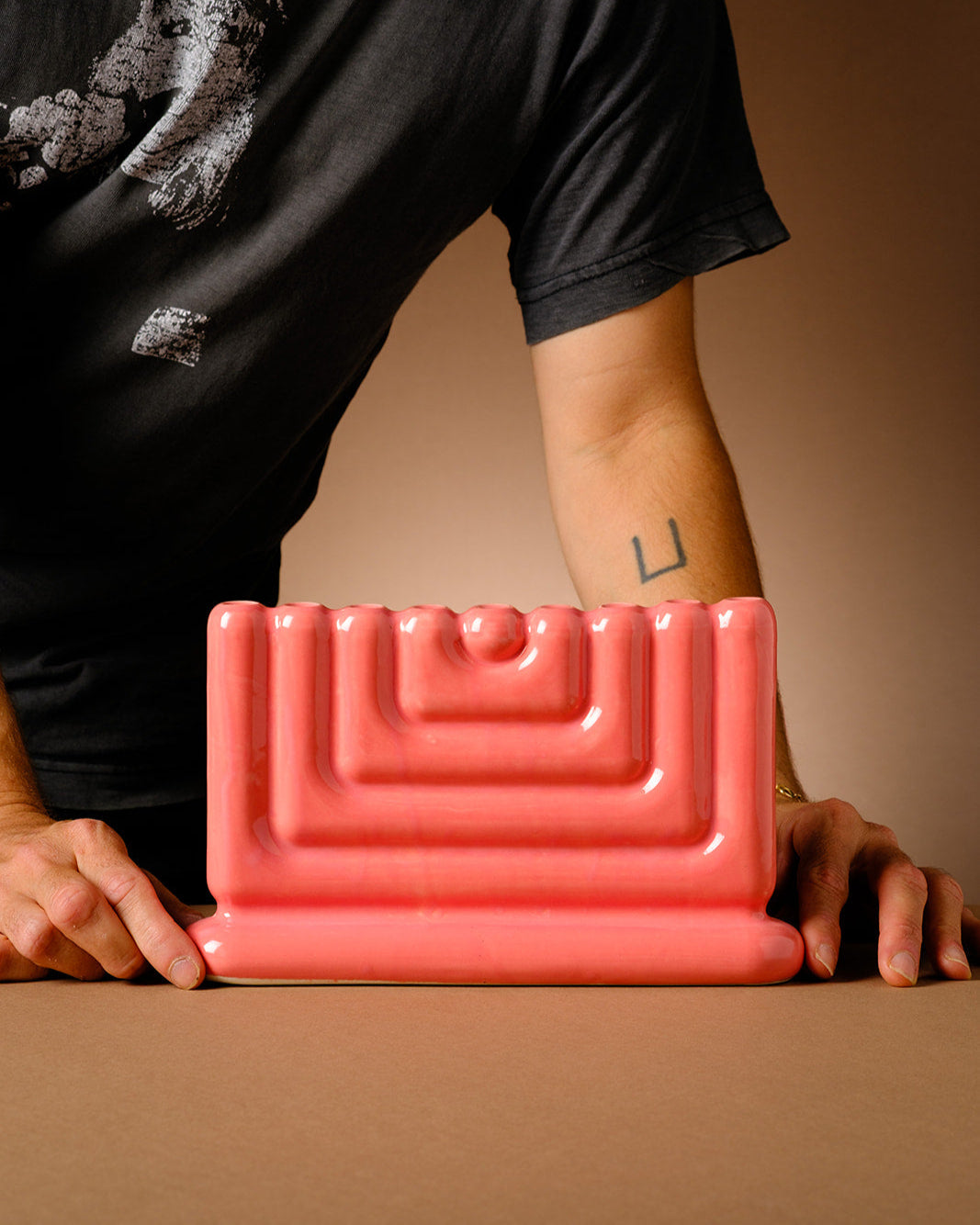 The most beautiful pink menorah in the world — a stunning, handcrafted design piece that radiates elegance, joy, and modern style. With its vibrant rosy color and sculptural form, this unique menorah is perfect for Hanukkah celebrations, thoughtful gifting, and year-round home décor. A true statement piece that combines tradition, artistry, and contemporary charm.