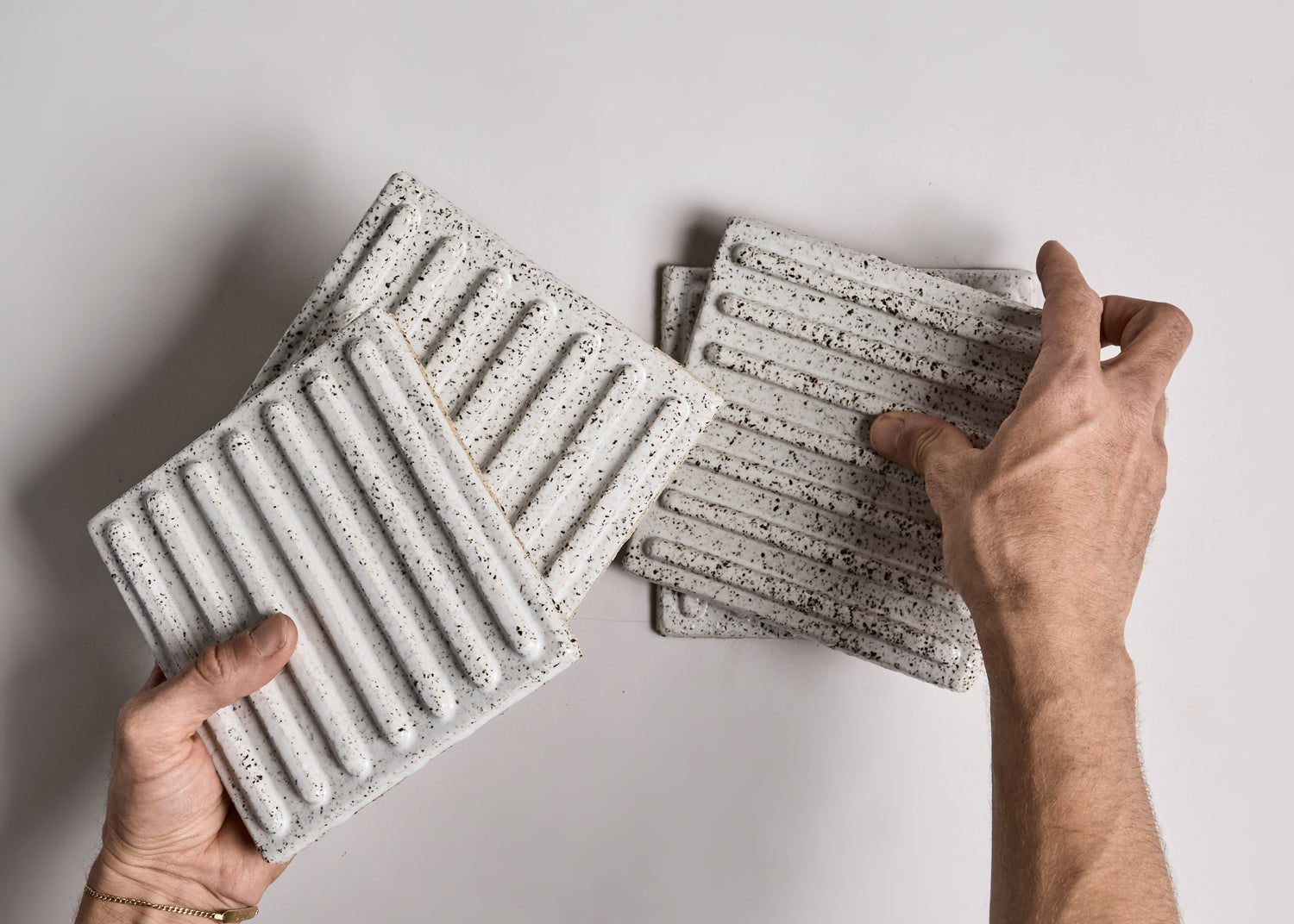 Created in dialogue with architecture, these works are designed to feel naturally integrated into their surroundings. Whether placed in a private residence, a public building, or a hospitality setting, they respond to scale and atmosphere, becoming part of the spatial language rather than decoration applied to it.