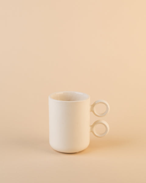Scissor Mug - Natural White