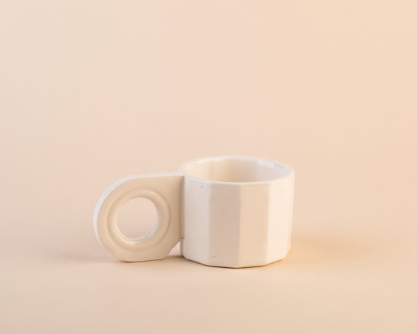 Low Abs Mug - Natural White