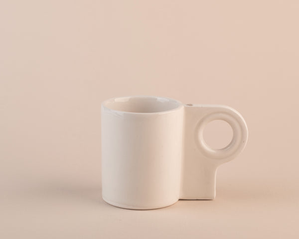 High Abs Mug - Natural White