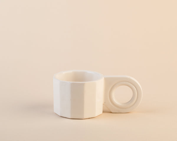 Low Abs Mug - Natural White
